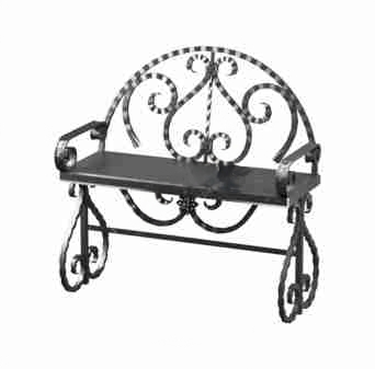 Лавочка и столик