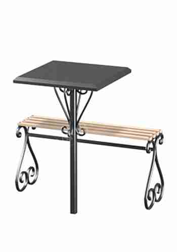 Лавочка и столик